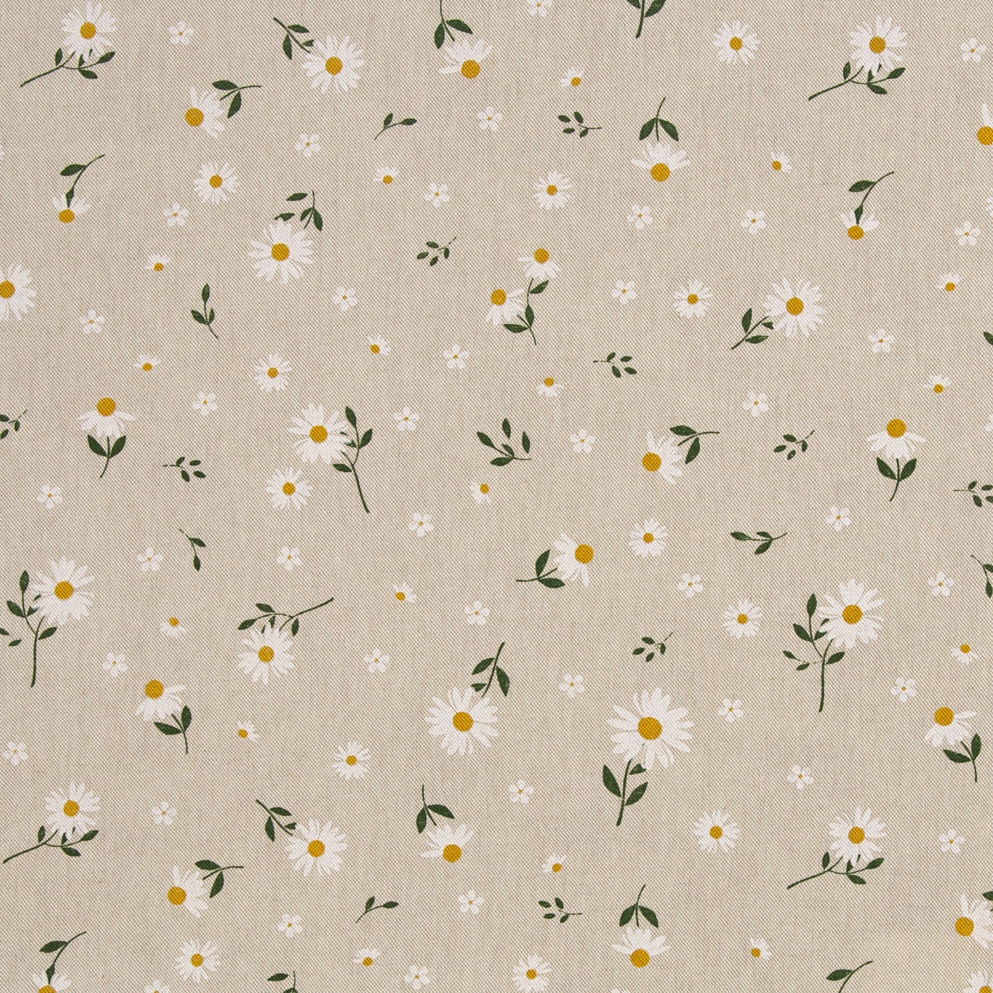 Leinwandstoff-Gänseblümchen 200 g/m²