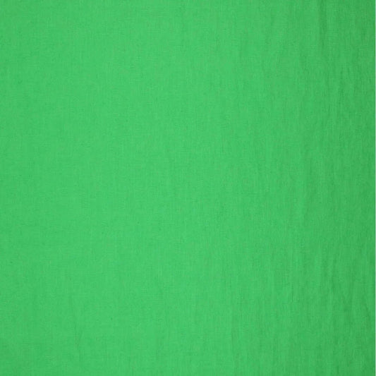 100% Softened Linen - Grass Green 165 g/m²
