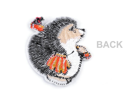Iron-On Patch "Hedgehog" 5.3 x 6.2 cm
