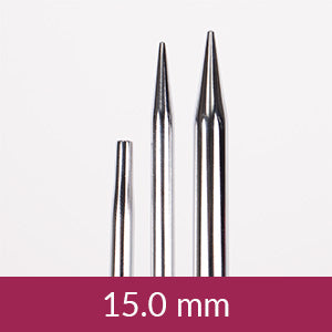 Aiguilles circulaires DROPS Pro Classic en laiton interchangeables 12 cm | 3.0 mm - 10.0 mm