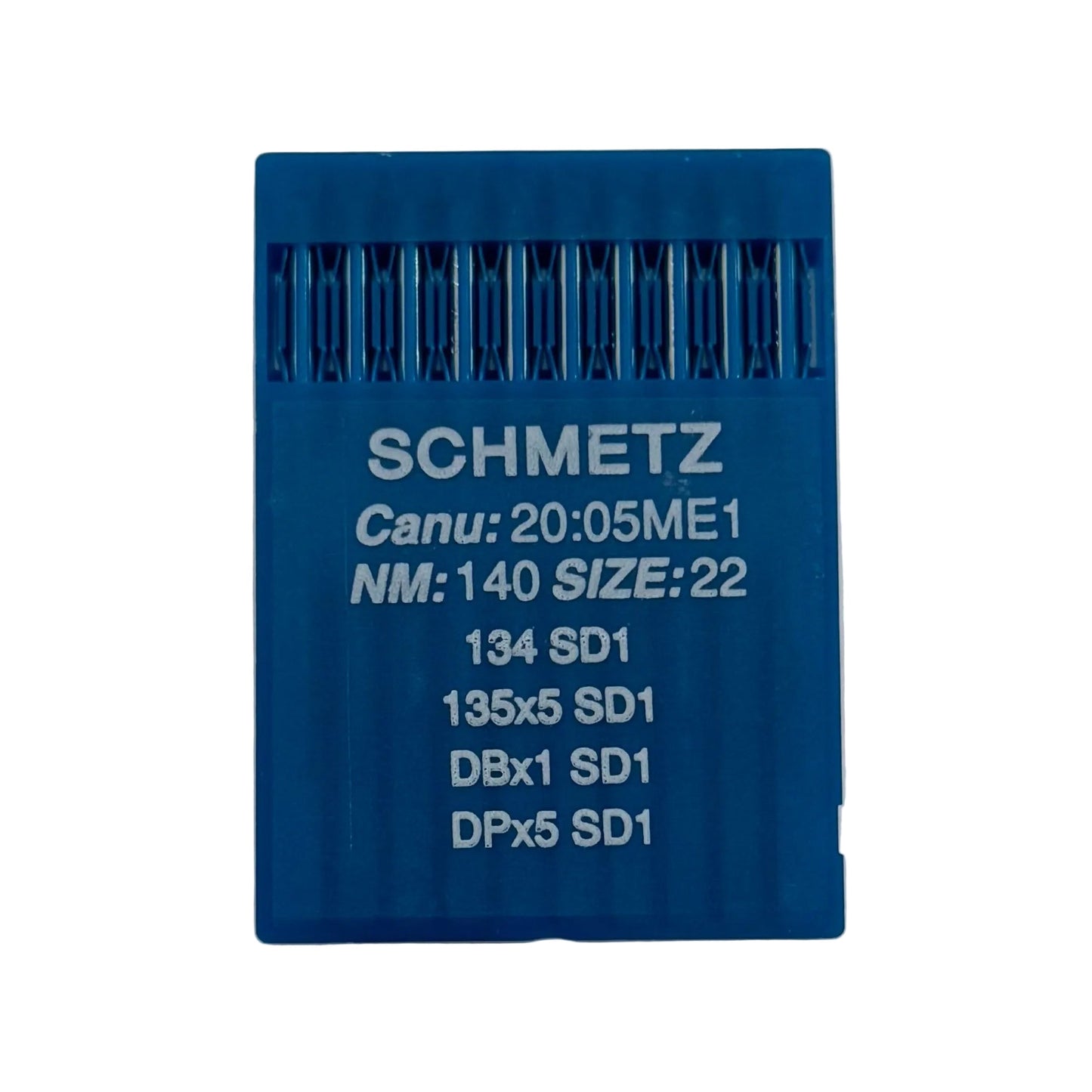 alt
Image avec aiguilles pour machines à coudre industrielles SCHMETZ DPx5 SD1 – pour cuir (10 pièces) – disponible chez Šarlotes audumi