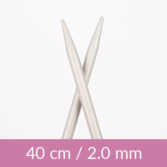 Image with circular knitting needles DROPS 40 cm | size 2.0 mm – 5.0 mm – available at Charlotte Fabrics