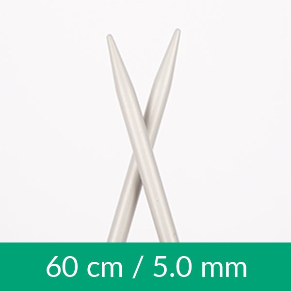 Kuva pyöröpuikoista DROPS 60 cm | koko 2.0 mm – 5.0 mm – saatavilla verkossa Šarloten kankaat
