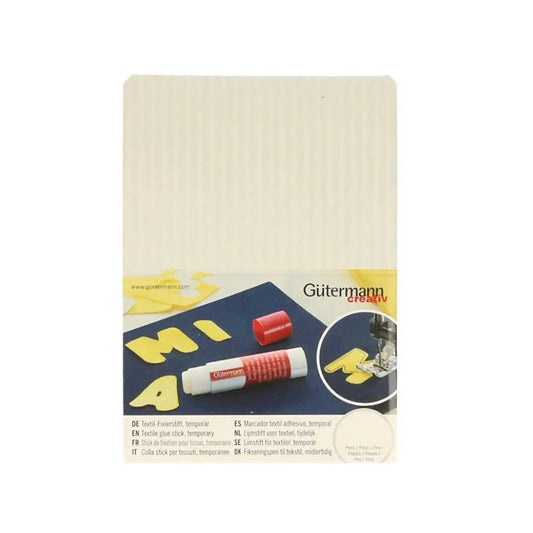 Image of Gütermann fabric glue for temporary fixing – available at Šarlotes audumi