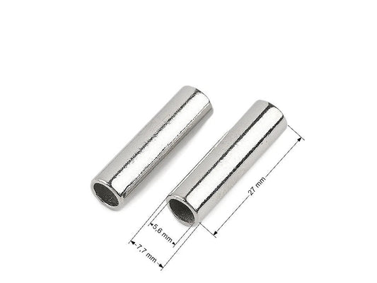 Metal cord end Ø5.6 mm mm - gold (2 pcs per pack)