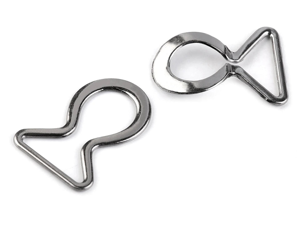 Image of a decorative buckle with clasp, 24 mm – available at Šarlotes audumi