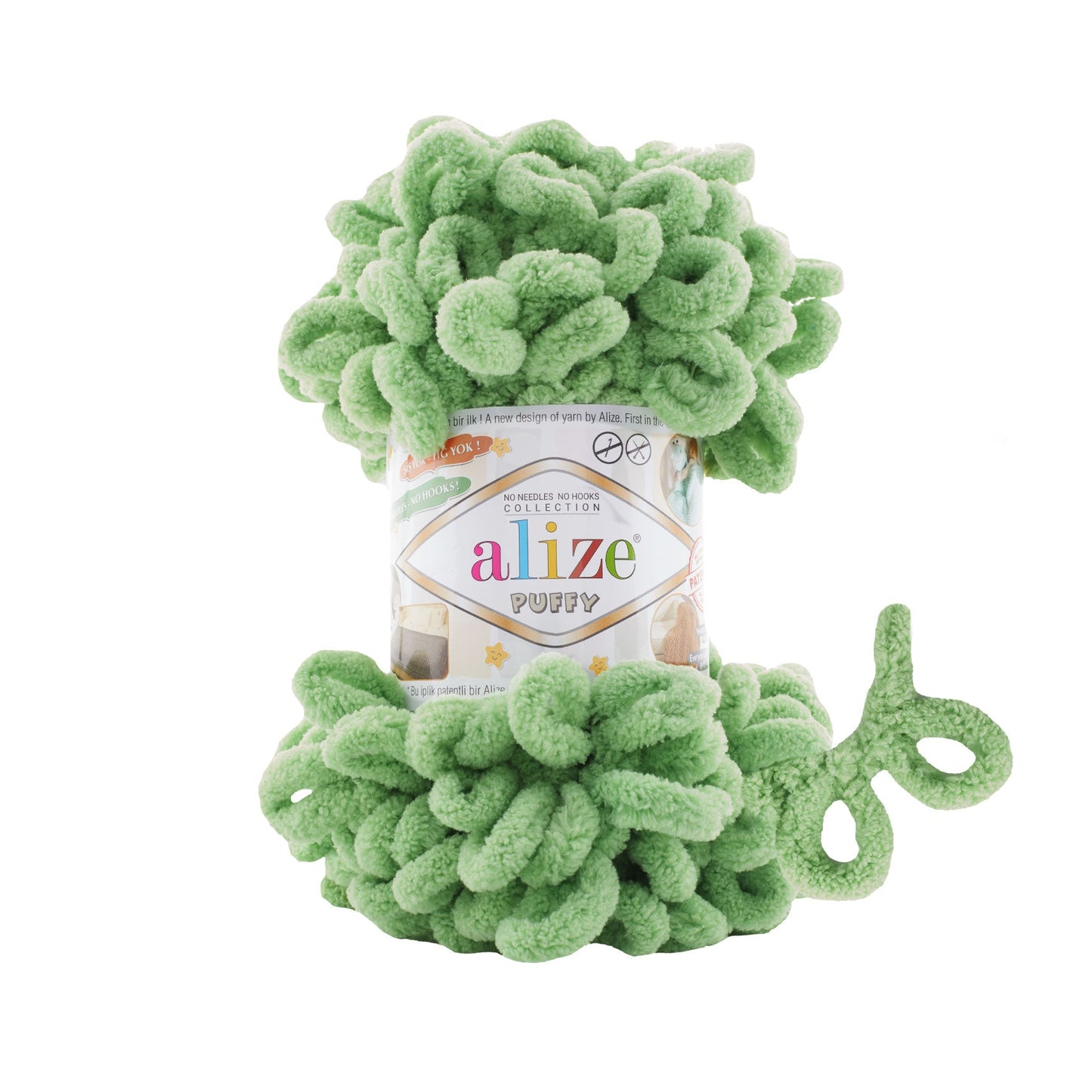 Image of Alize Puffy yarn - 100g / 9m – available at Šarlotes audumi