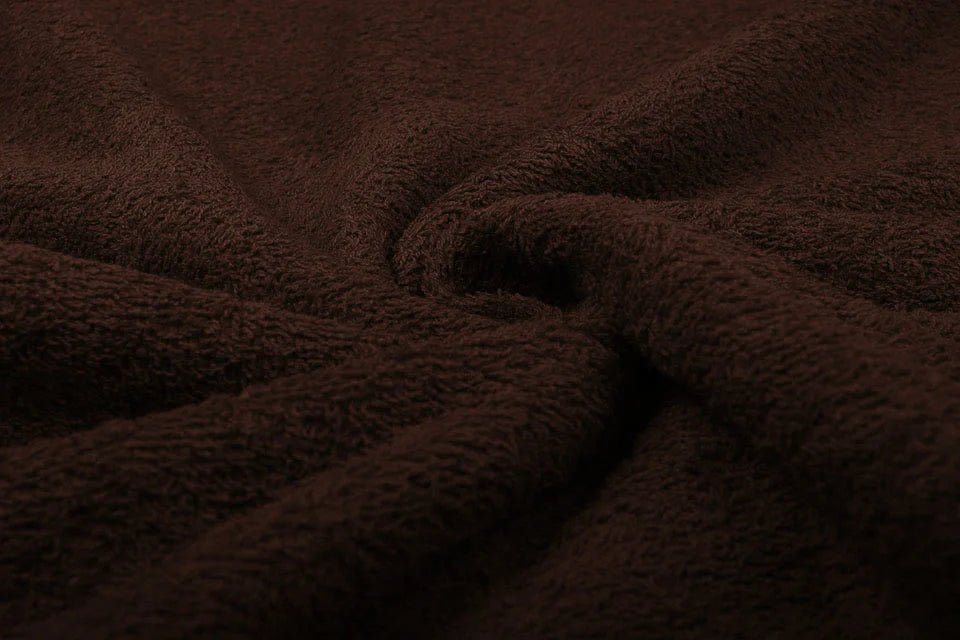 alt
Tissu éponge marron chocolat 350 g/m²