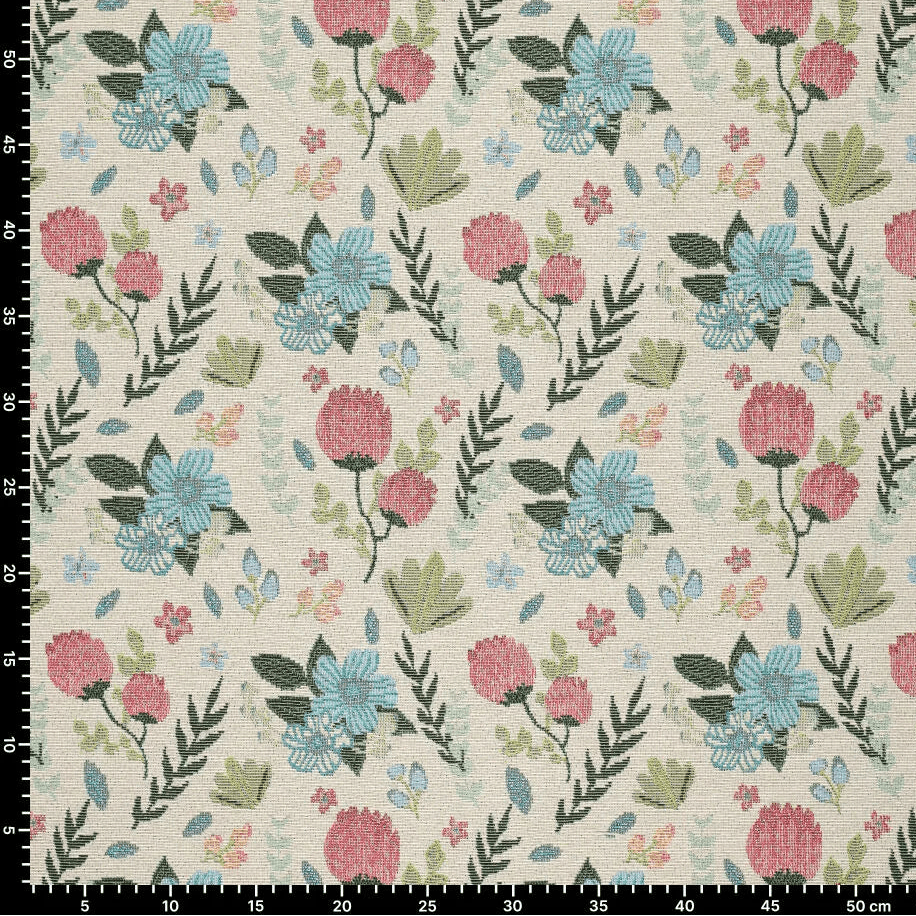 Image avec tapisserie - fleurs claires 240 g/m² – disponible chez Šarlotes audumi