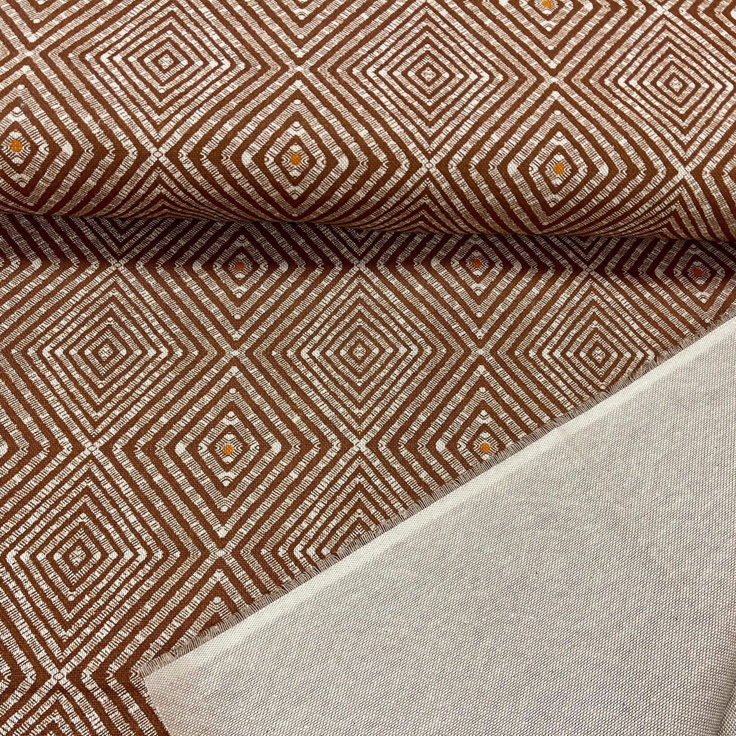 Tissu canvas - géométrie 200 g/m²