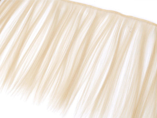 Cheveux de poupée 20 cm - blond cendré