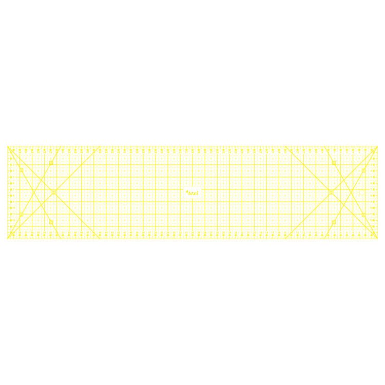 Règle graduée 150x600 mm| jaune