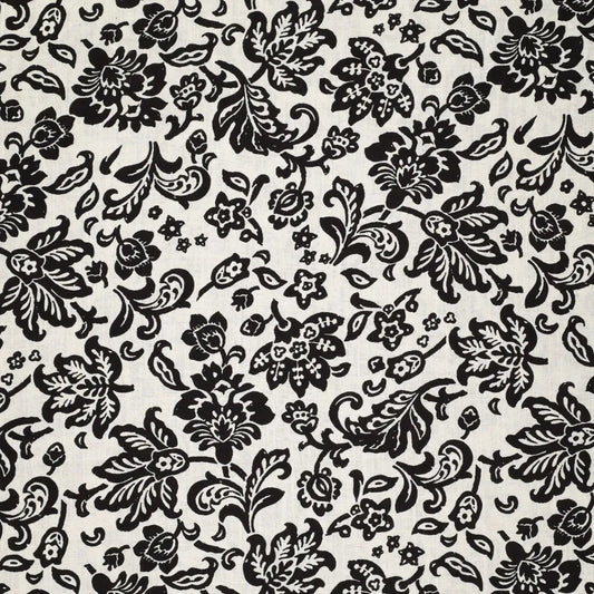 Tissu en lin et viscose - motif élégant 180 g/m² – disponible chez Šarlotes audumi