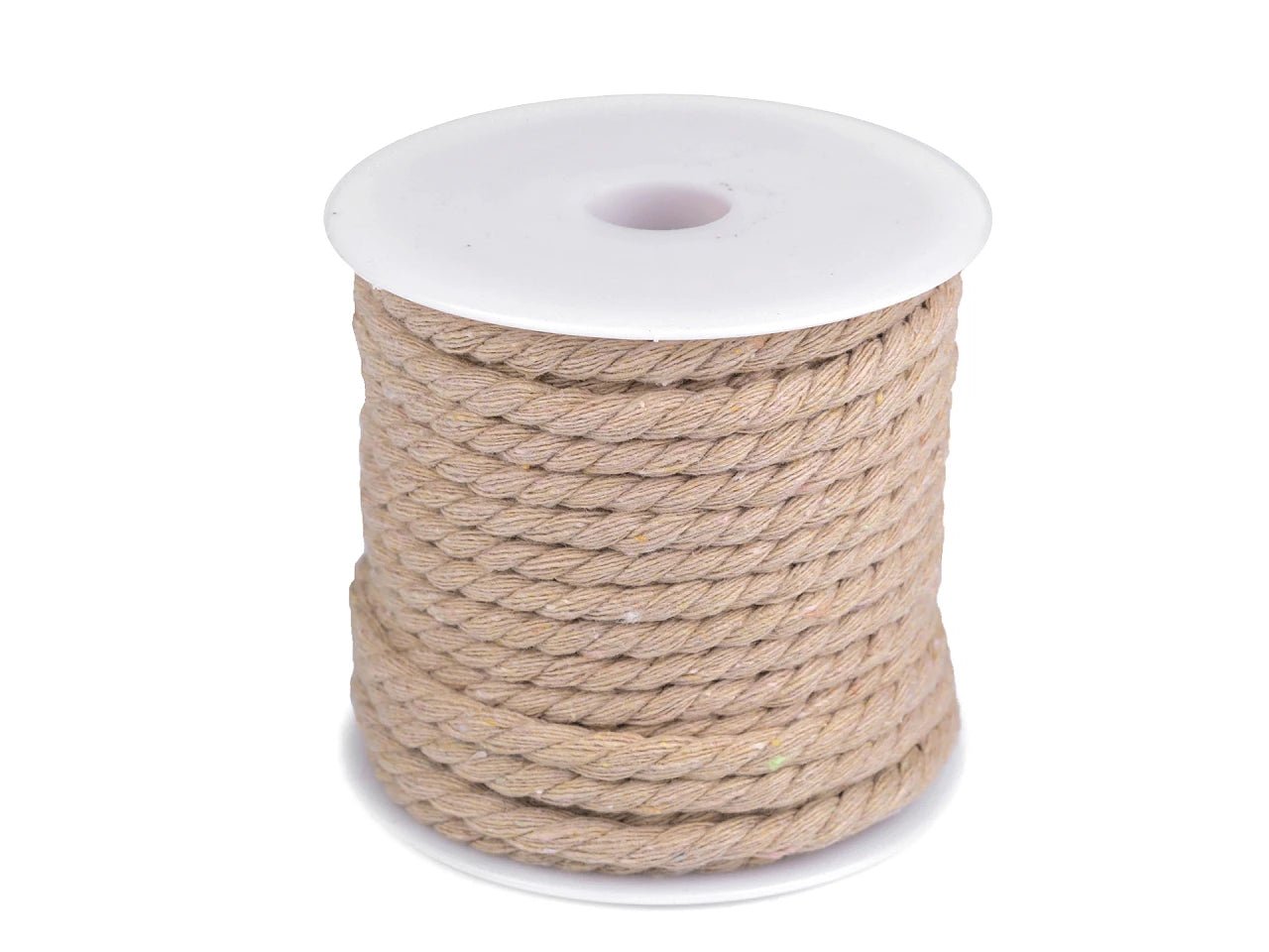 Image de corde en coton macramé Macrame Ø5 15 m | teintes variées – disponible chez Šarlotes audumi