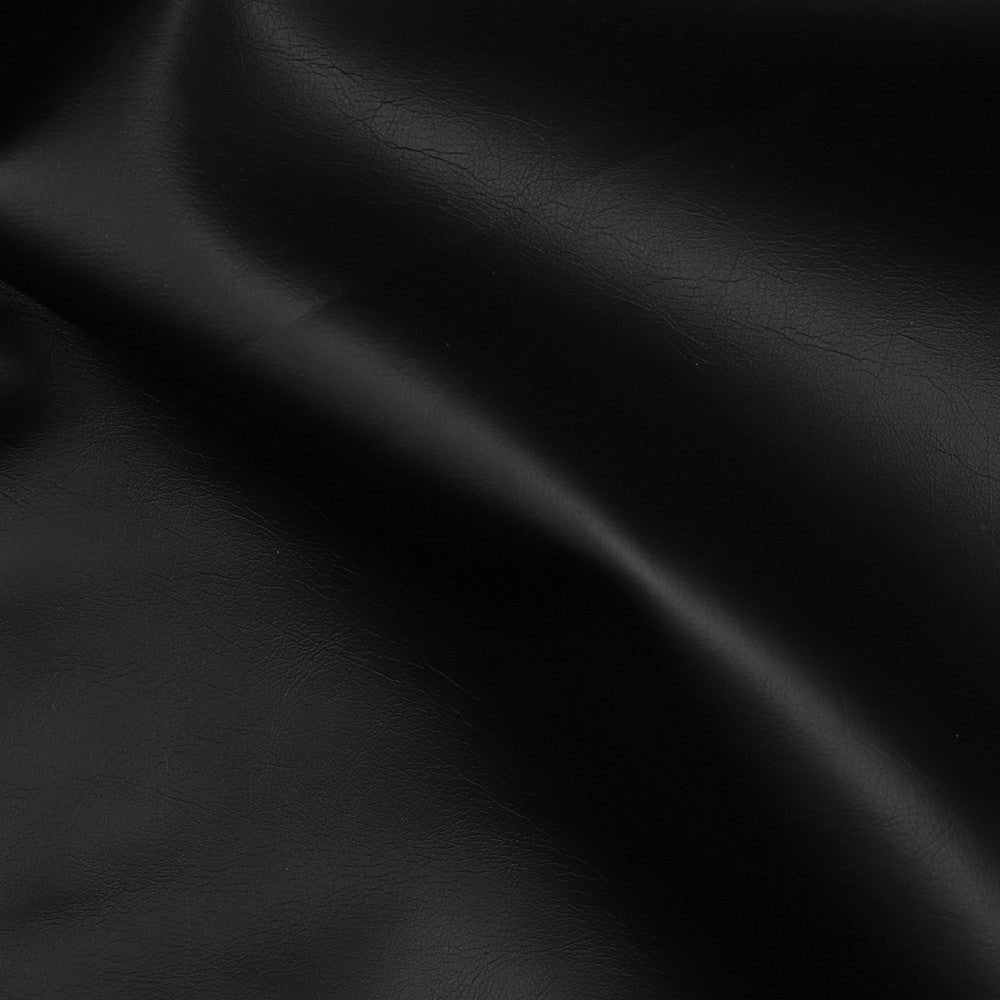 Synthetic leather - black matte 320 g/m²