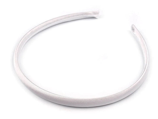 Satin headband base available at Šarlotes audumi