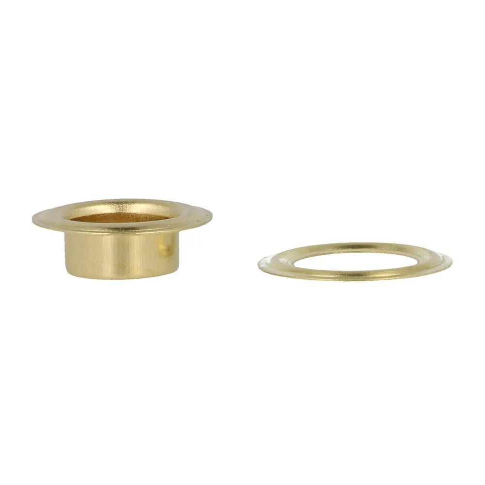 Anneaux métalliques, œillets 10,5 mm (15 pièces) Milward - doré