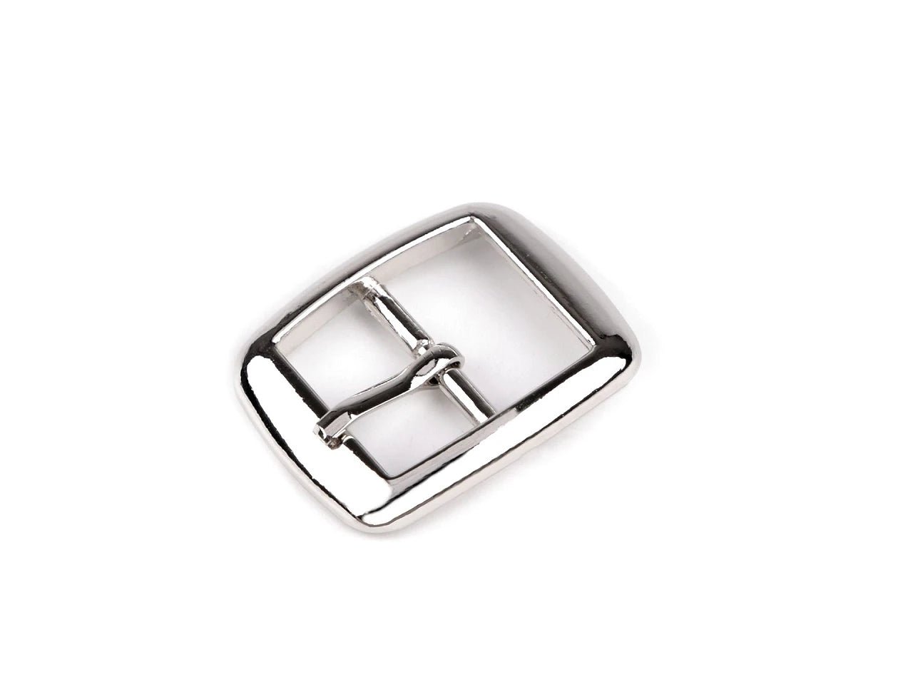 Image of a metal buckle for a belt or bag, 20 mm|various shades – available at Šarlotes audumi