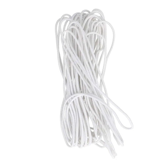 Milward elastīga pērlīšu aukla 1.3 mm 3.6m - balta