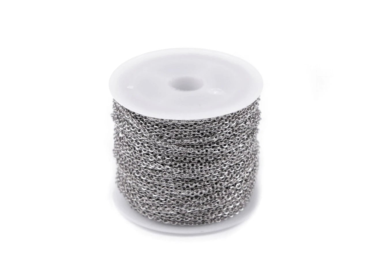 Chaînette en acier inoxydable| longueur 1 m, largeur 1,2 ou 1,5 mm