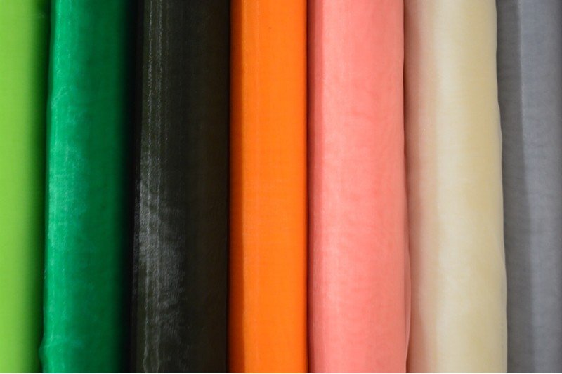 Organza - rouge 25 g/m²