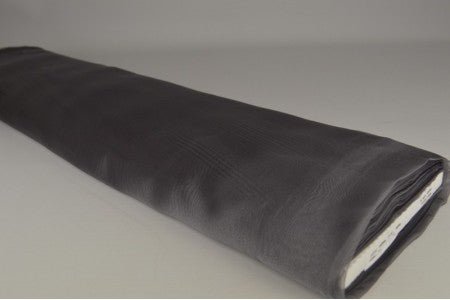 Organza - gris foncé 25 g/m²