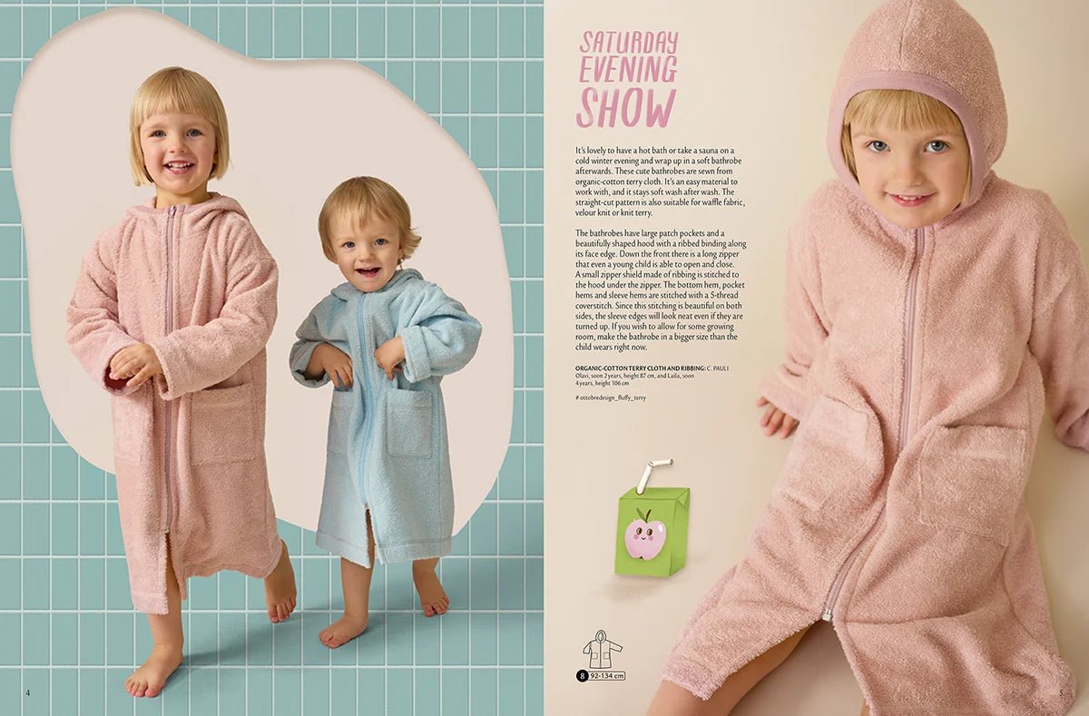 Kuva tuotteesta OTTOBRE design Kids 6/2022 – englanninkielinen lastenvaatteiden kaavalehti – saatavilla verkossa Charlotte’s Stoffe -kaupassa