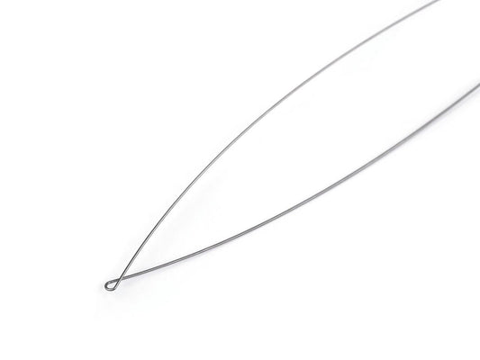 Threading aid for thread, yarn, and beads