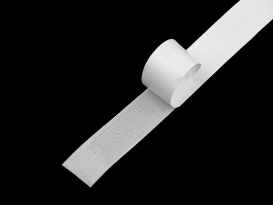 Image of self-adhesive hook and loop tape 25 mm – available at Charlotte Fabrics