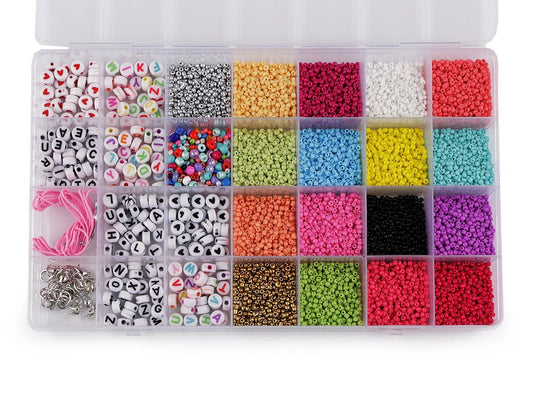 Bead set with tools