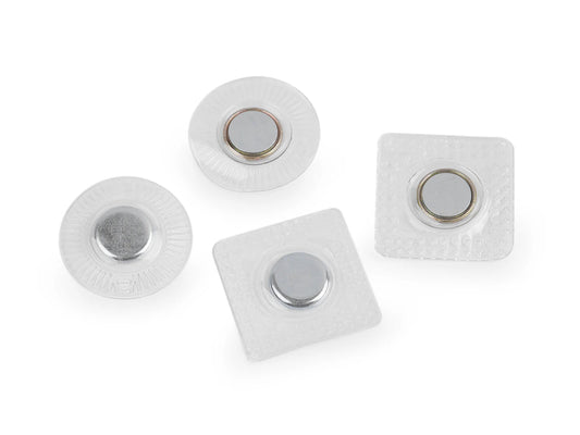 alt
Sew-on magnetic clasp - round (2 pairs included)