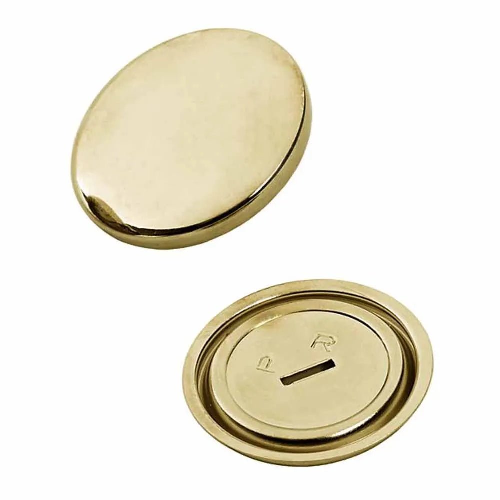 Plastmasas pogas pašapvilkšanai Prym| Ø 23 mm | Zelta krāsā