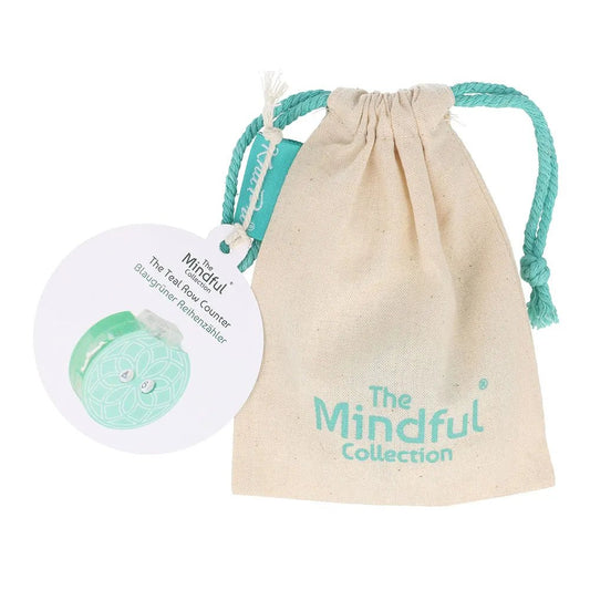 Image of KnitPro Mindful row counter in a beautiful pouch – available at Charlotte's Fabrics