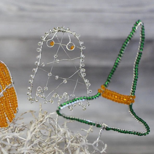 Lot de perles en verre