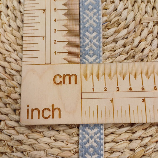 National ribbon, 20mm-light blue-LV
