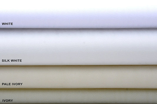 Tulle|stiff - butter tone 20 g/m²