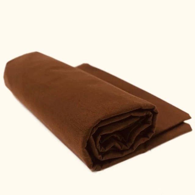 100% cotton fabric-brown 220cm 146 g/m²