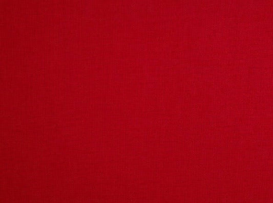 100 % puuvillakangas – punainen 220 cm 130 g/m²