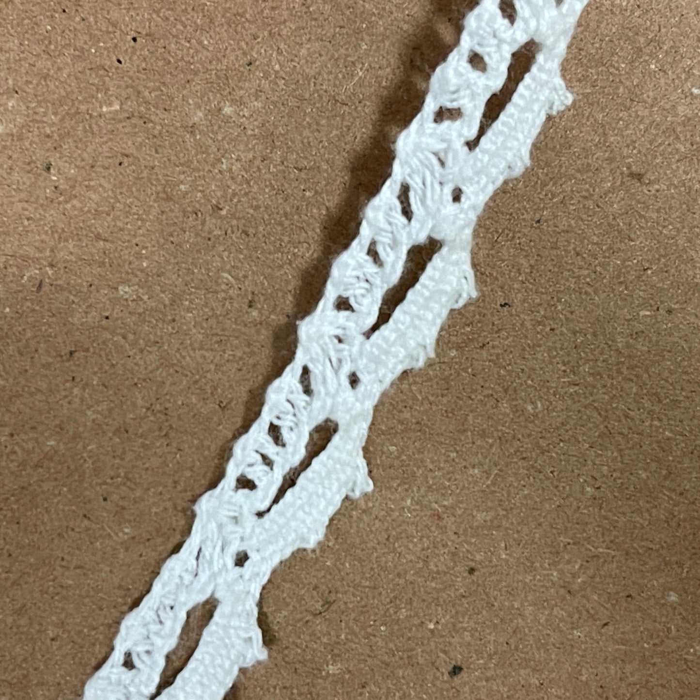 100% Baumwollspitze-1 cm weiß-LV