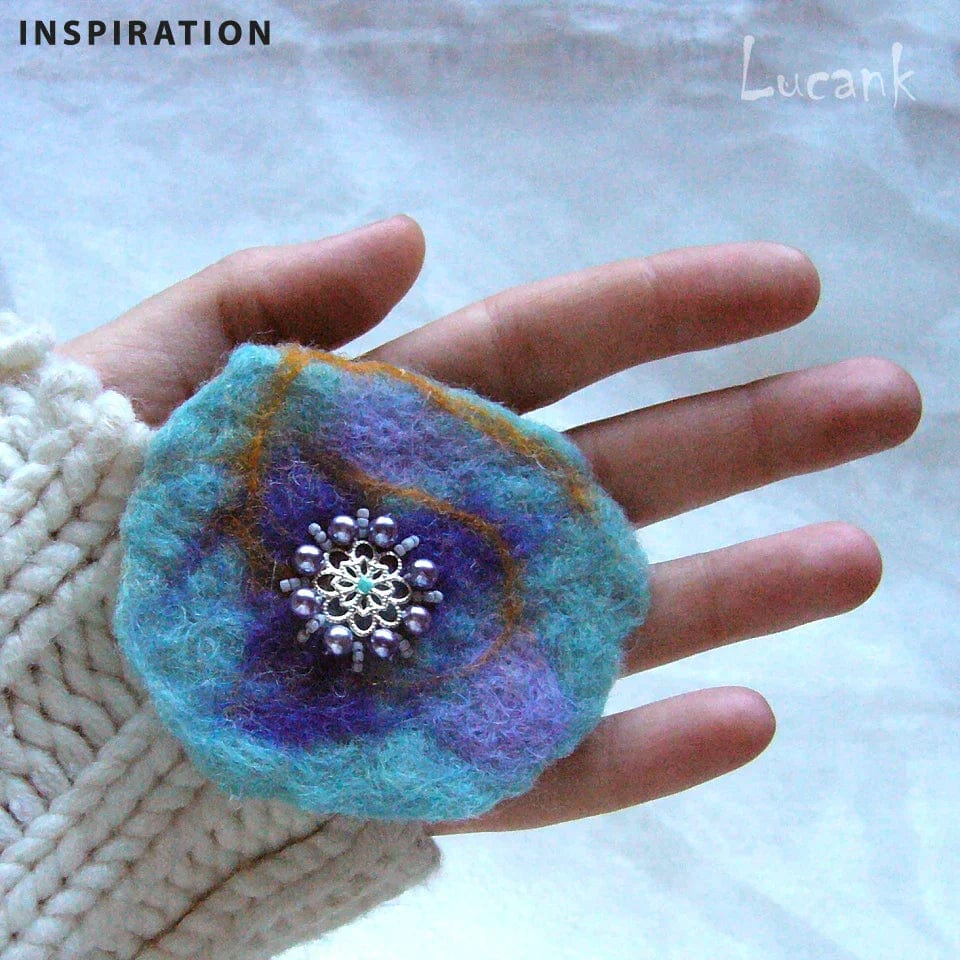 txt
100% laine mérinos pour feutrage (cardée) - turquoise 20 g #17