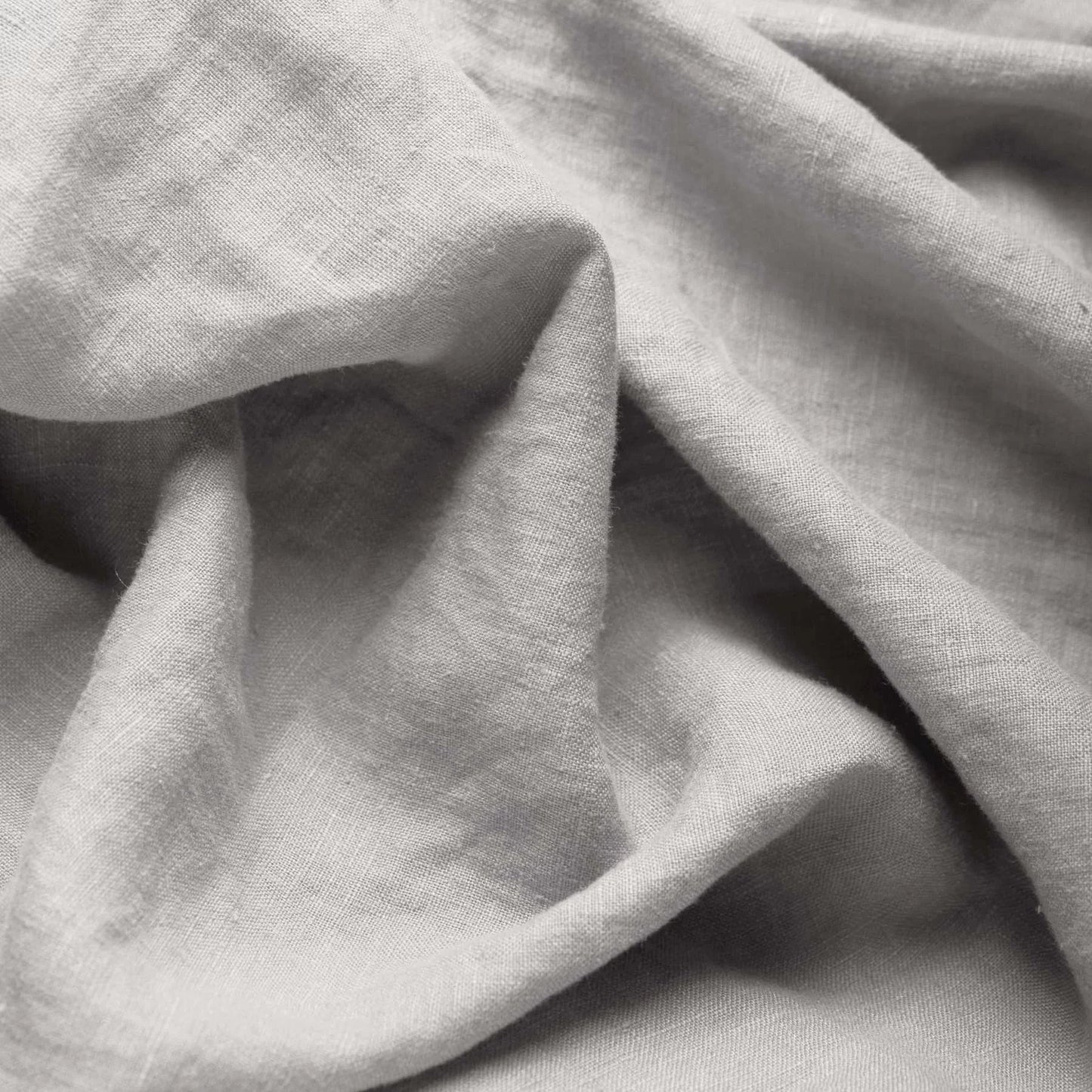 100 % lin adouci gris clair 165 g/m²