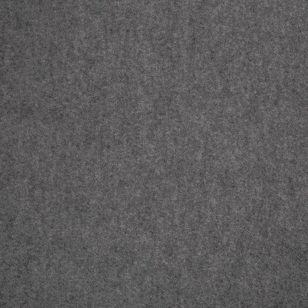 100% Wollstoff, meliert grau 385 g/m²