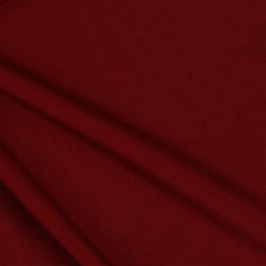 100% viscose fabric - crimson 110 g/m²