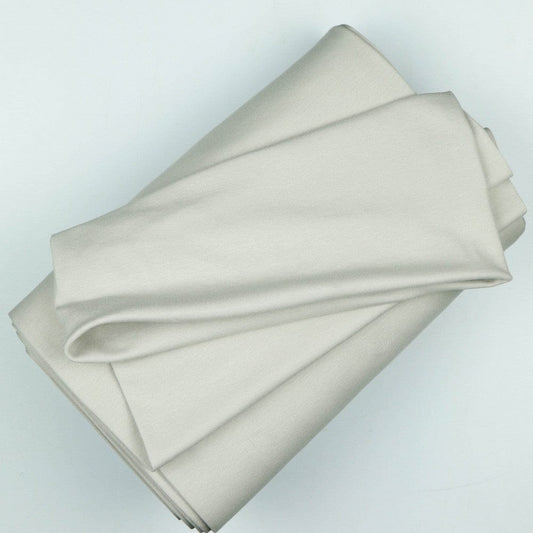 Stoffabschlusskante | Bündchen hellgrau 270 g/m²