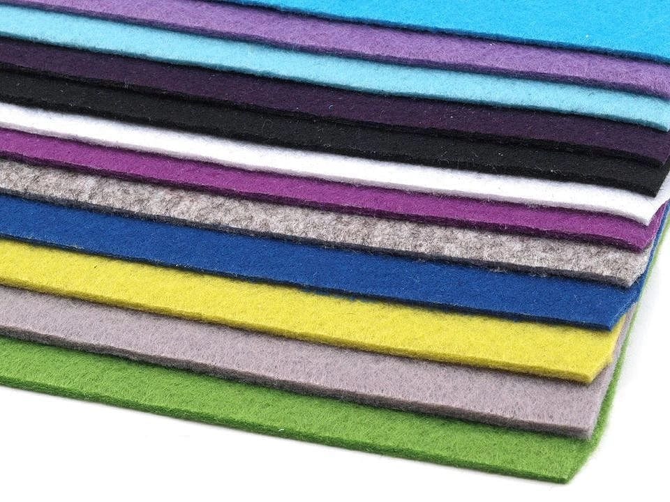felt sheet, 3 mm, 20x30cm-burgundy