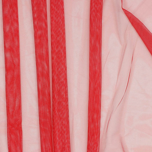 Extra soft red tulle 25 g/m²