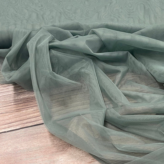 Extra soft tulle - dark mint 25 g/m²