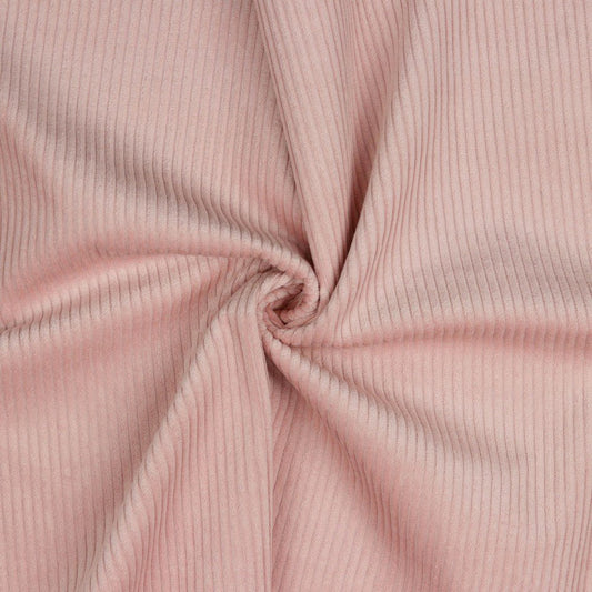 Cotton corduroy-soft pink 280 g/m²