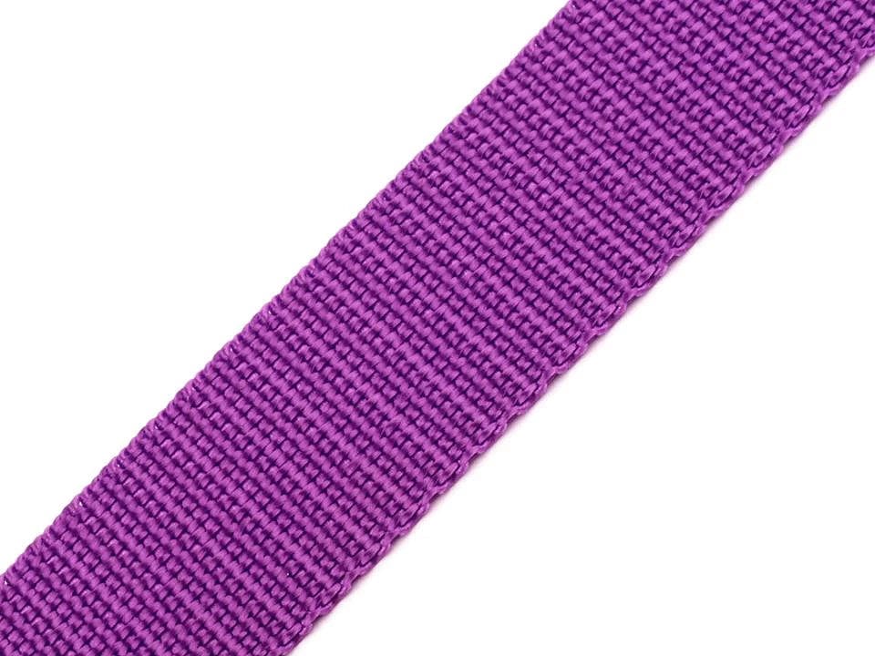 Band für Taschen, Gurte 30 mm, purpurfarben