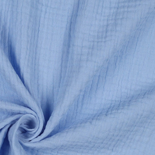 Muslin light blue 125 g/m²